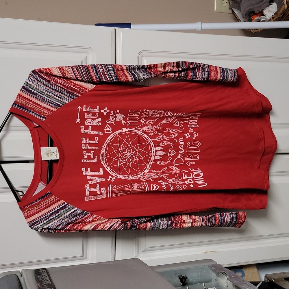 Ladies long sleeve shirt